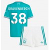 Liverpool Ryan Gravenberch #38 Tredjedraktsett Barn 2025-26 Kortermet (+ korte bukser)